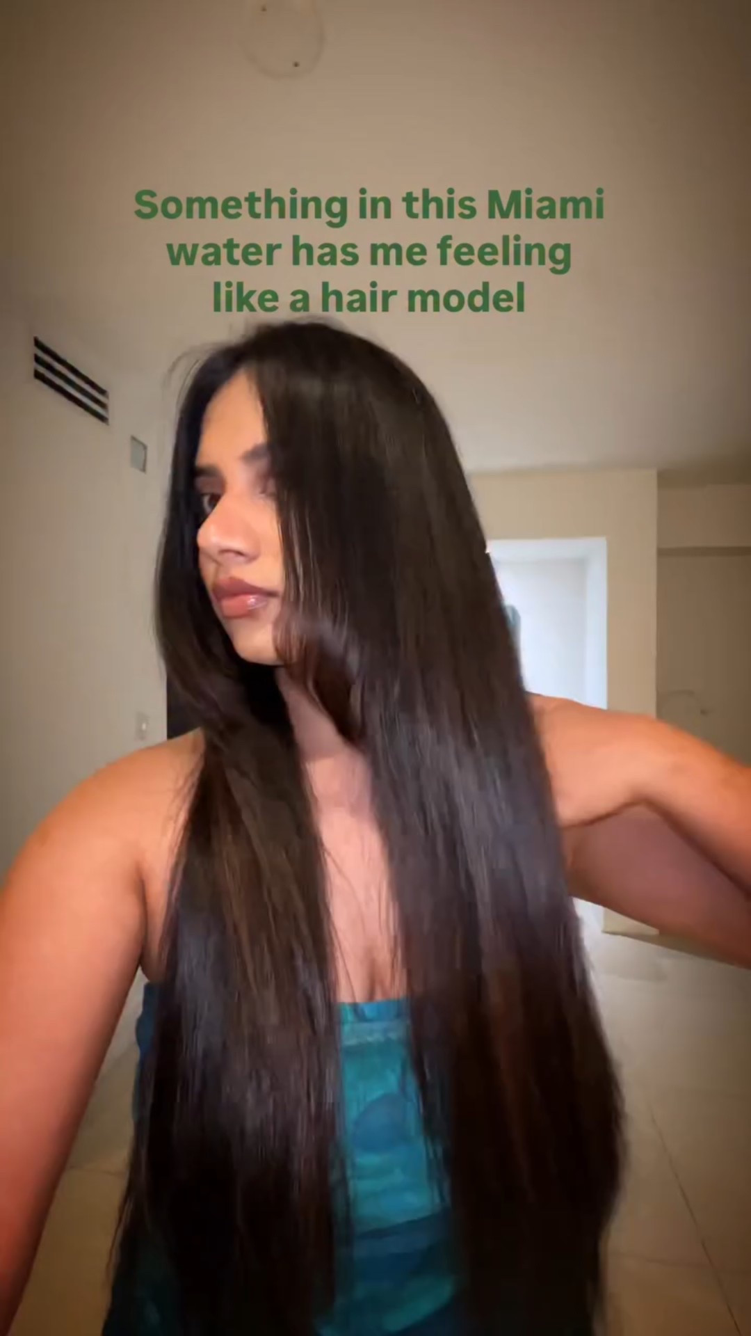 I remember someone asking me what products I used and I was like head and shoulders shampoo and Pantene conditioner and she was like yea ok😗
Forgot to add that I also use an Indian hair serum called livon and sometimes Morrocon oil and Morrocon oil leave in conditioner 😭 and a bunch of other stuff. It’s a journey, allllllll this for my hair to look good like once a year

#hairgram #straighthair #longhair 

Products I used this day:
#saltwater from swimming 
The air bnb shampoo
@shazandkiks conditioner 
@moroccanoil hair oil serum