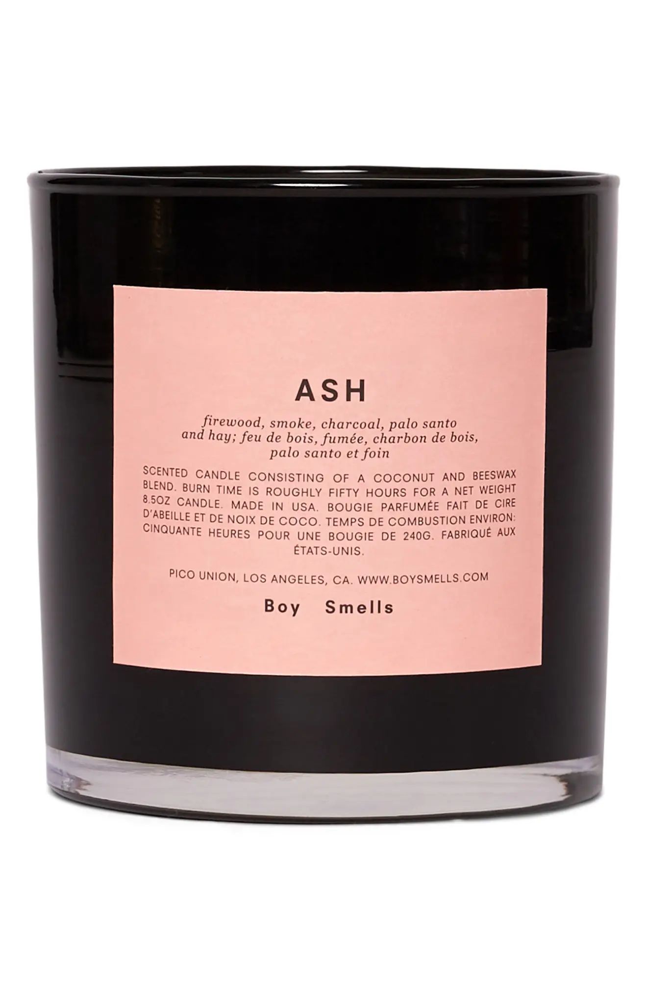 Boy Smells Ash Scented Candle, Size One Size - None | Nordstrom