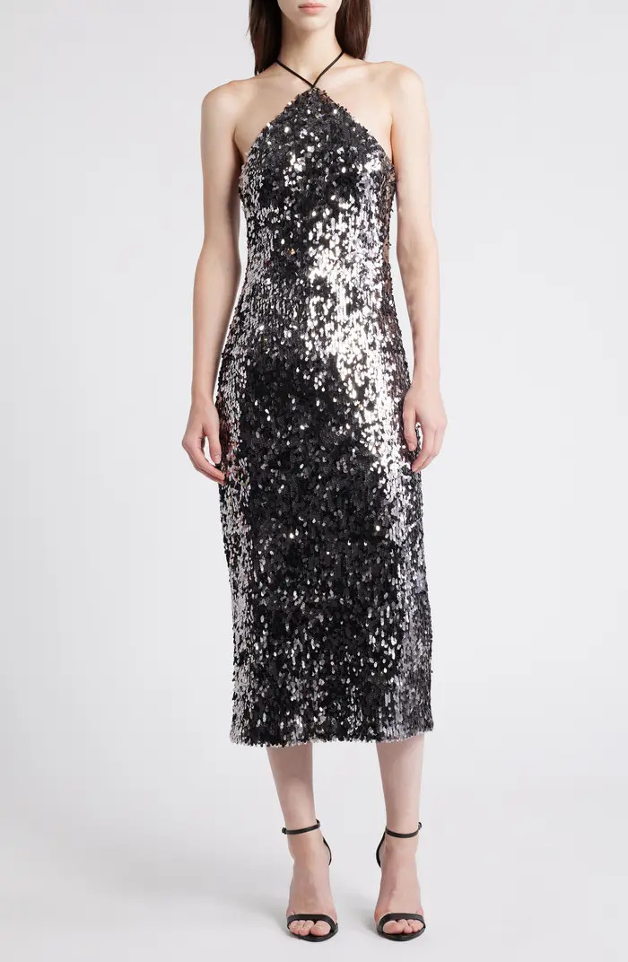 Oriana Sequin Cocktail Dress | Nordstrom