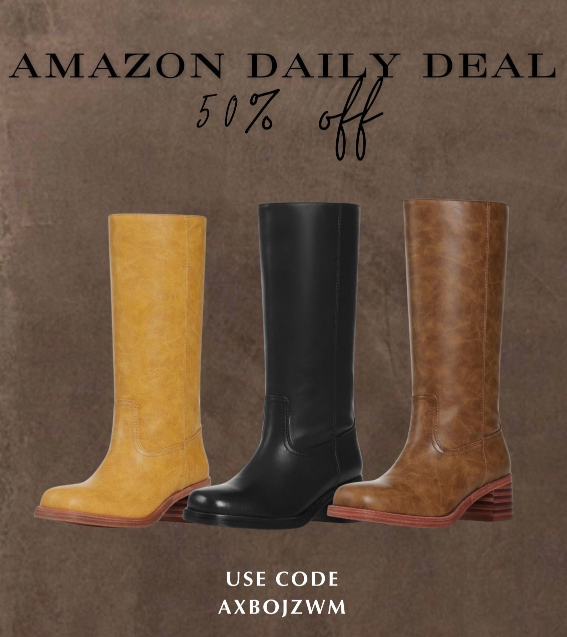 VIRAL YELLOW BOOTS HALF OFF !! ACT NOW ! 

#LTKSaleAlert #LTKStyleTip #LTKShoeCrush