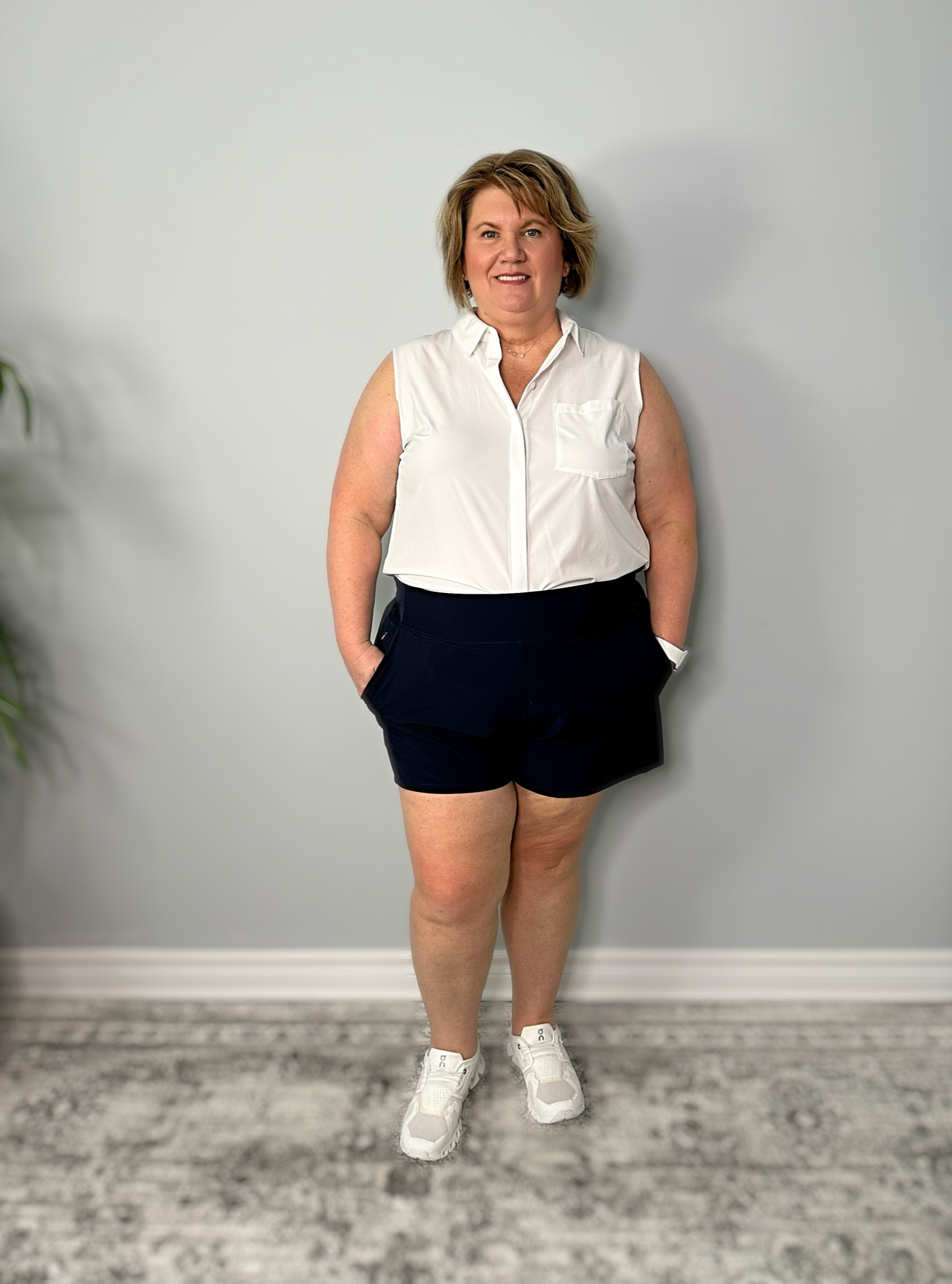 Shorts outfit for plus size women.
#shorts
#shortsoutfit
#summeroutfit
#plussize
#athleta
#activewear
#petitefashion
#ltkover50

#LTKplussize #LTKActive #LTKover40