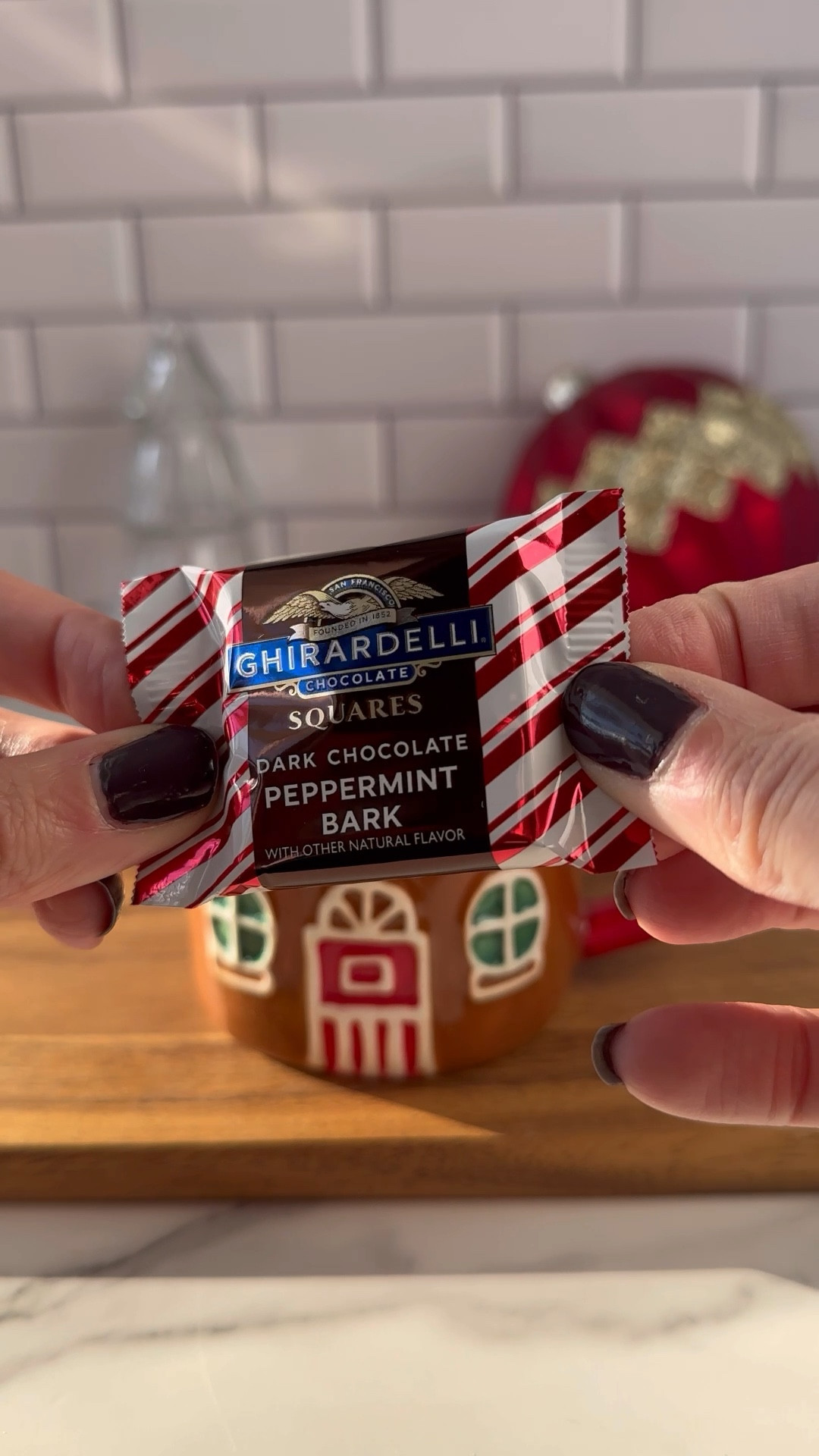 Peppermint Mocha Latte 

#LTKHoliday #LTKVideo #LTKSeasonal