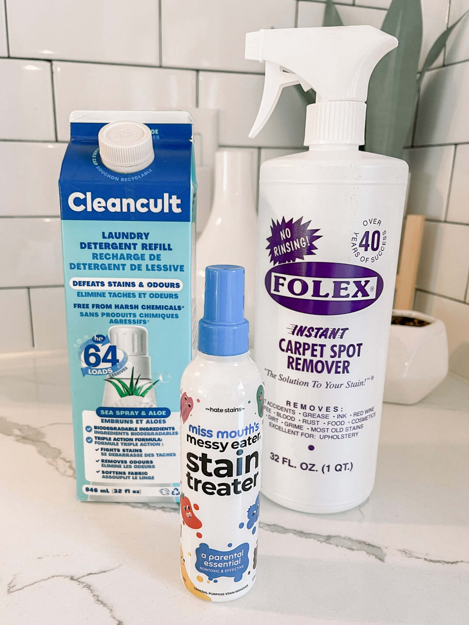 spring has me in a cleaning mood 🧼 
+ fave laundry detergent
+ carpet spot cleaner
+ best everyday stain remover

#LTKunder50 #LTKhome