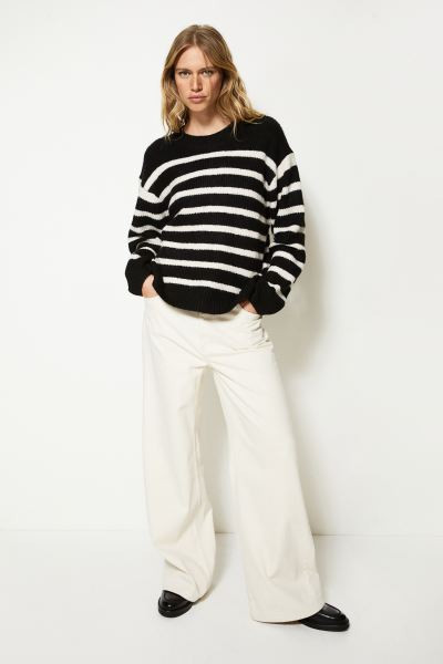 Rib-knit jumper | H&M (UK, MY, IN, SG, PH, TW, HK)