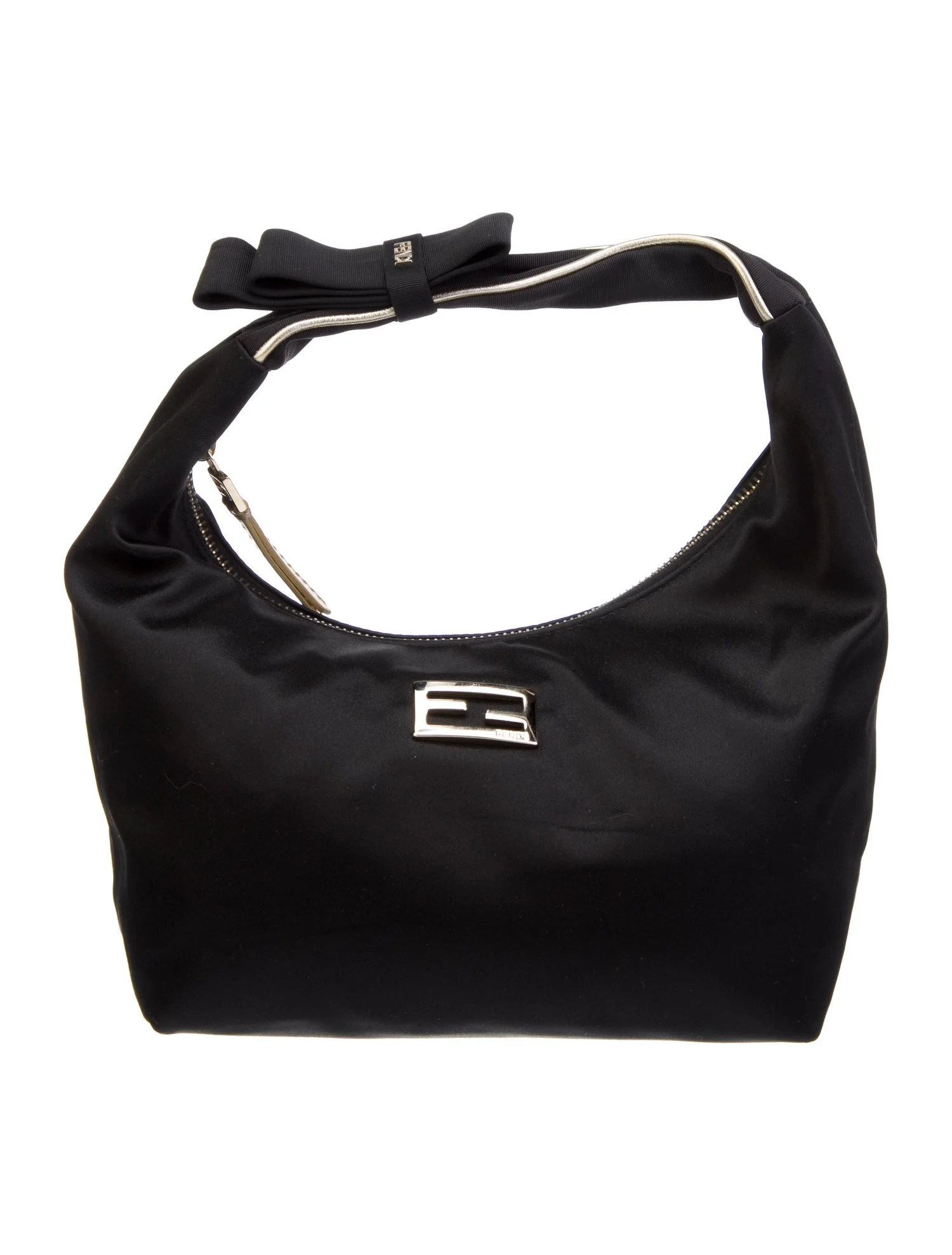 Mini Satin Bow Hobo | The RealReal