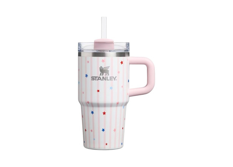 Stanley Flowstate Quencher 20oz Tumbler Pink Starry Stripes | StockX