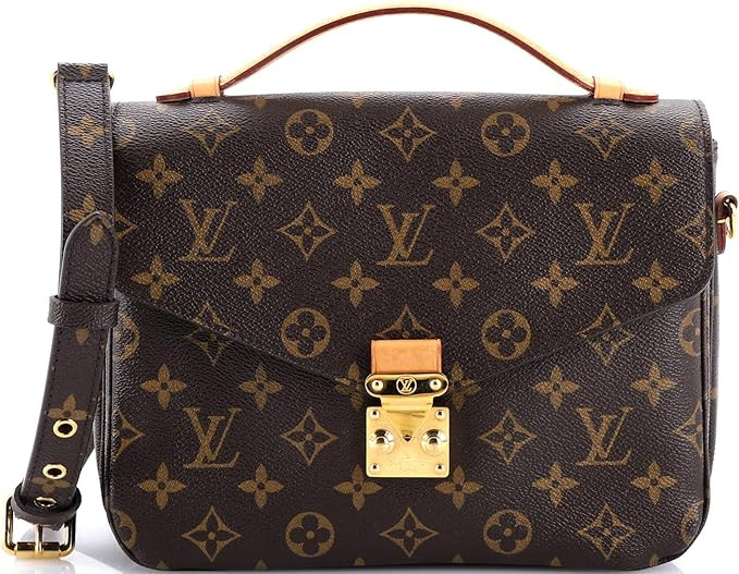 Amazon.com: Louis Vuitton, Pre-Loved Pochette Metis Monogram Canvas, Brown : Amazon Luxury | Amazon (US)