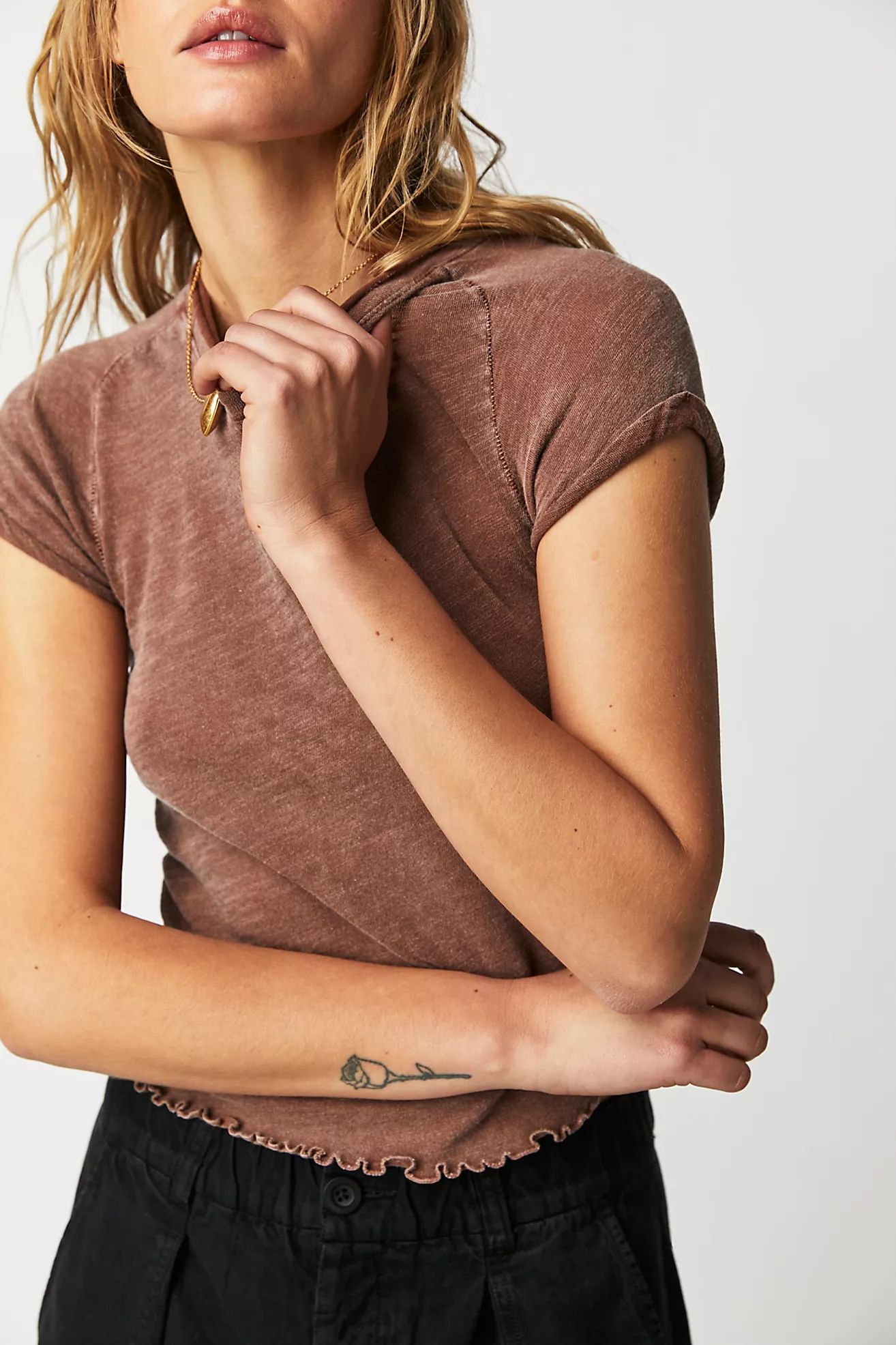 Care FP Be My Baby Tee | Free People (Global - UK&FR Excluded)