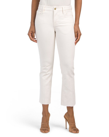 Le Cropped Mini Bootcut Raw Frayed Cuffs | TJ Maxx