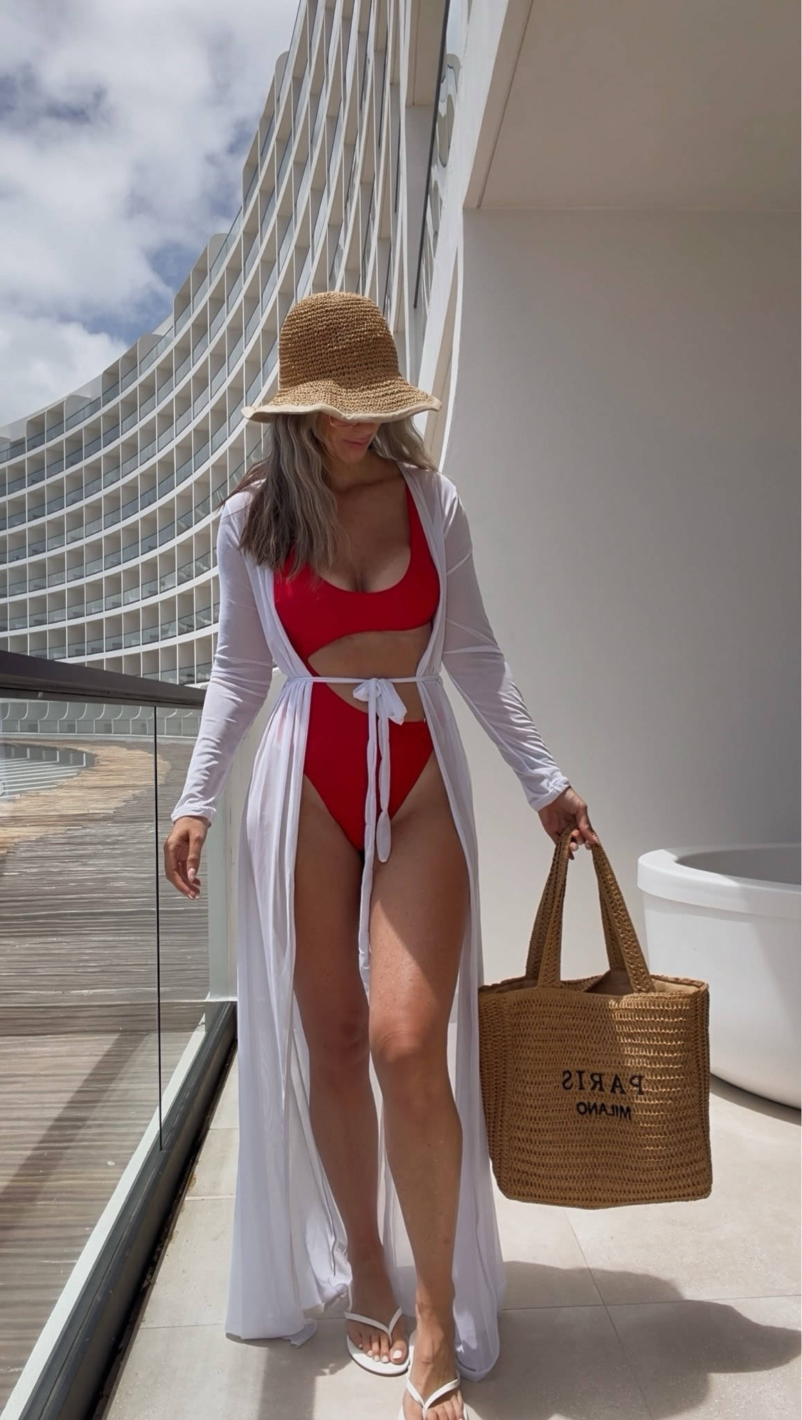 A one piece doesn’t have to be boring! Wearing size M in this one it comes in lots of color options and I feel amazing in it!

#LTKOver40 #LTKSwim
