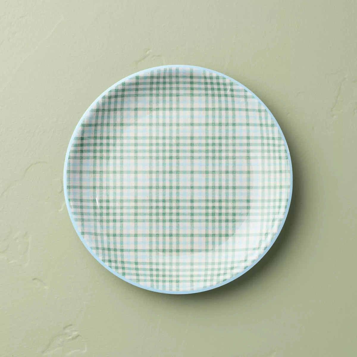 Layered Plaid Melamine Dining Plates - Hearth & Hand™ with Magnolia | Target