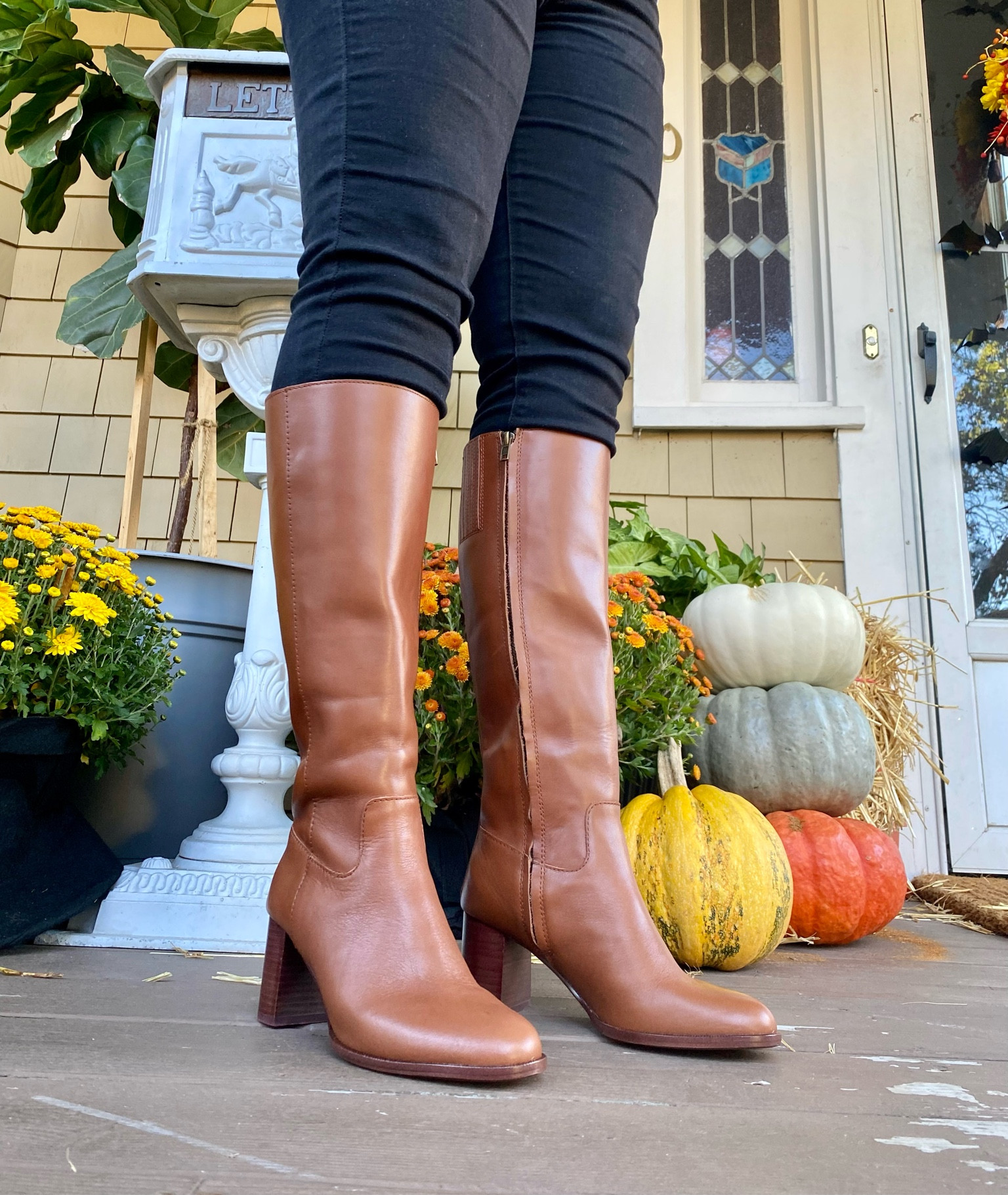 Wanted to share these boots worn in real life to show how great they are. 

They’re still 30% off at Madewell, such a good deal! Under $300 for #boots that you’ll wear forever!

Also come in extended calf!

#LTKstyletip #LTKshoecrush #LTKsalealert
