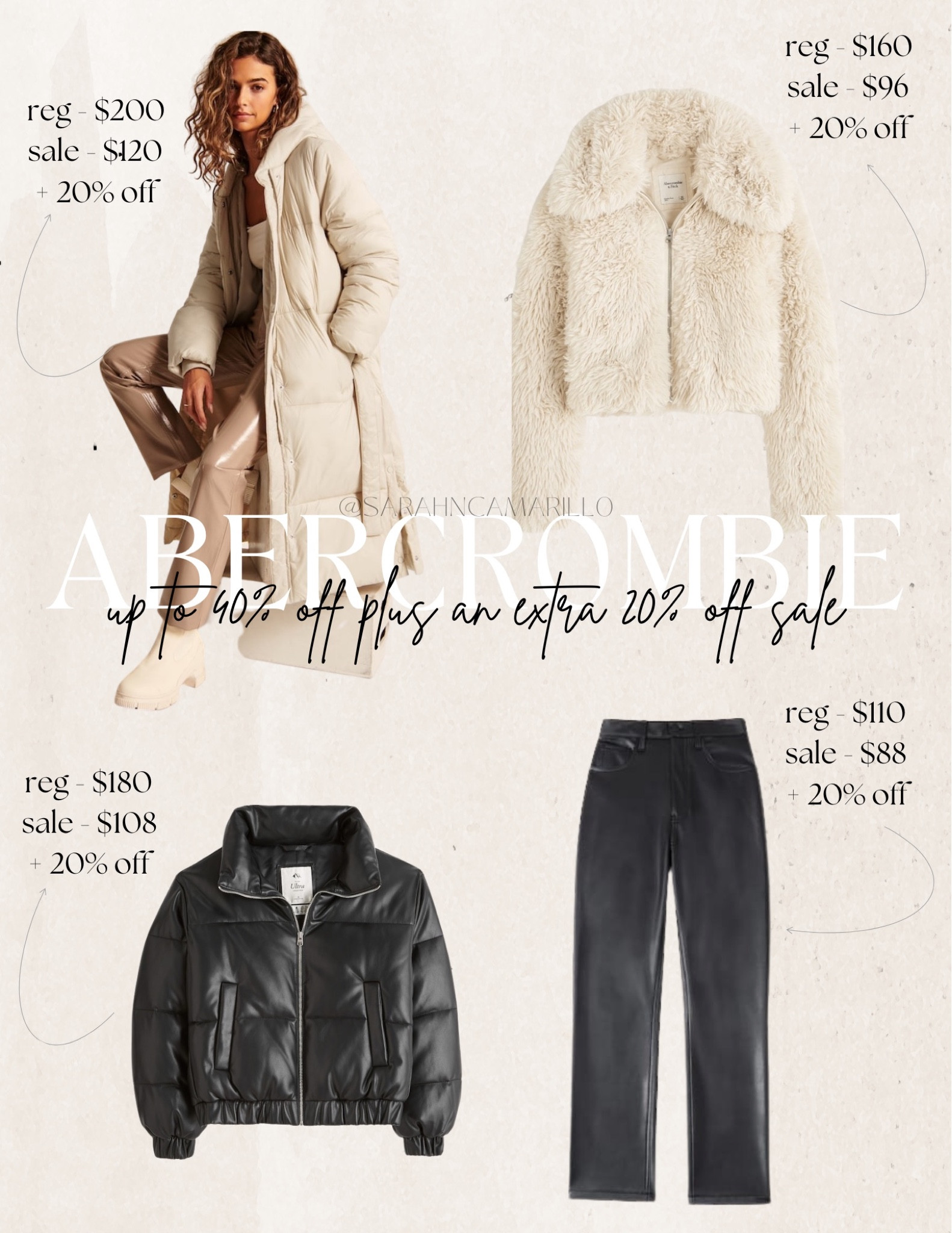 Up to 40% off Abercrombie + an additional 20% off at checkout! Holiday gift ideas for her. Great last minute Christmas gifts. Gifts for the trendy mom.

#LTKHoliday #LTKGiftGuide #LTKSeasonal