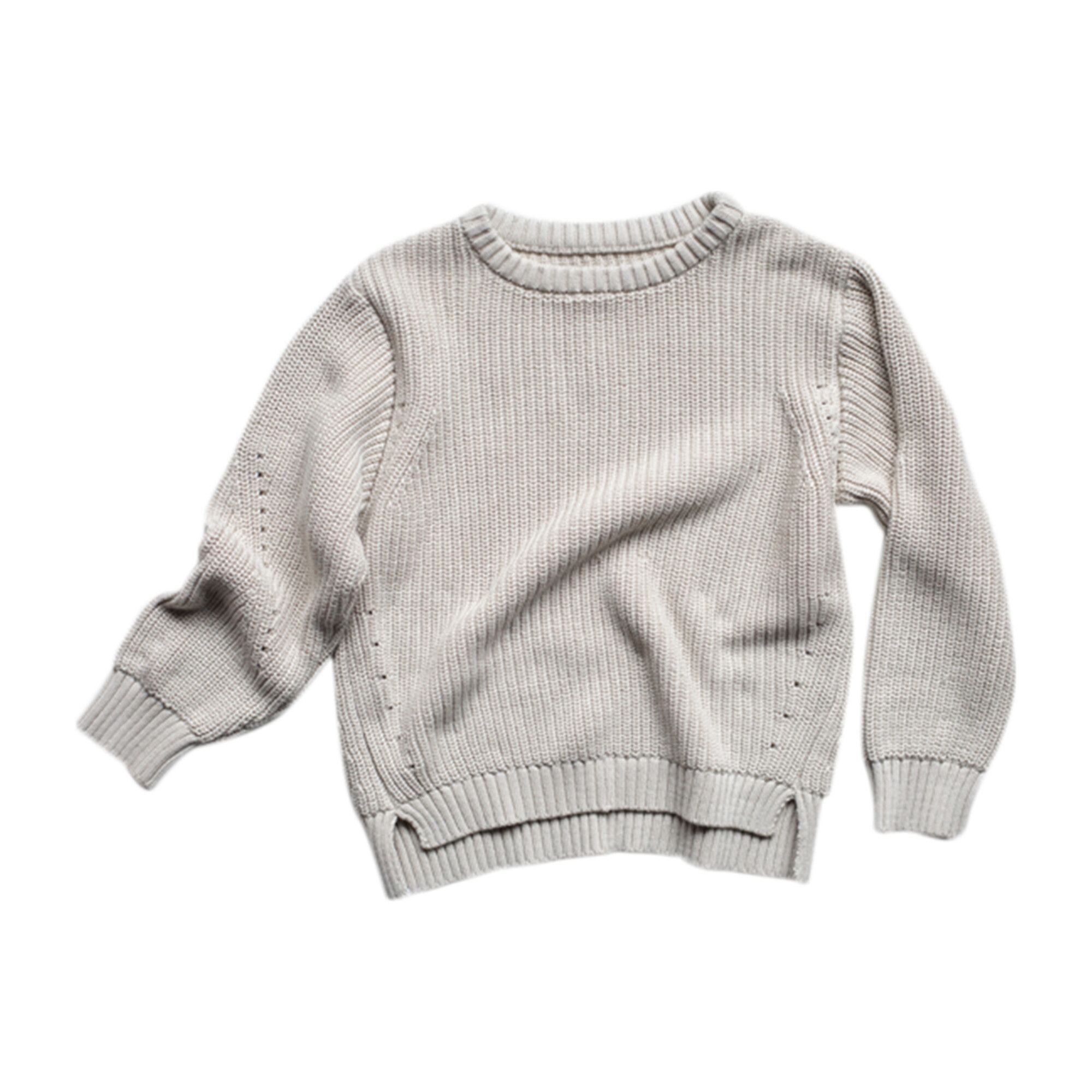 The Essential Sweater, Oatmeal | Maisonette