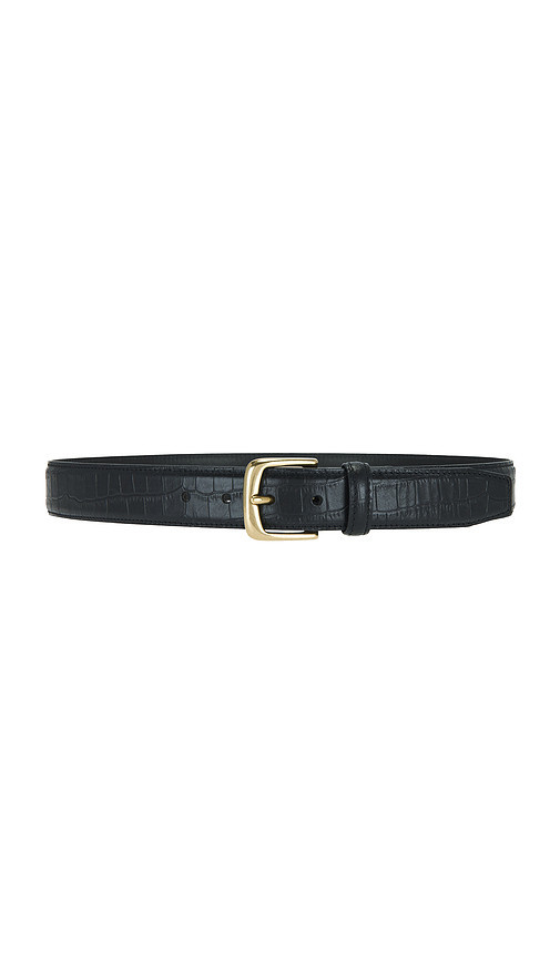 LAMARQUE x REVOLVE Croco Black Belt in Black. Size S. Also in L, M. | Revolve Clothing (Global)