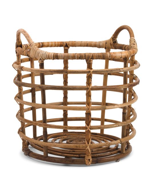 Medium Rattan Basket | TJ Maxx