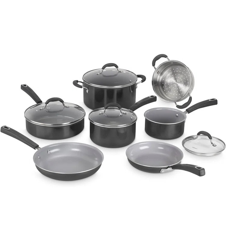 Cuisinart Ceramica XT 11 Piece Non Stick Cookware Set | Wayfair North America