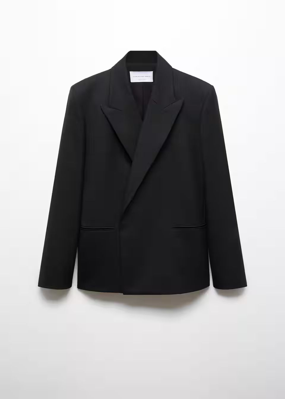 Wool-blend suit blazer -  Women | Mango USA | MANGO (US)