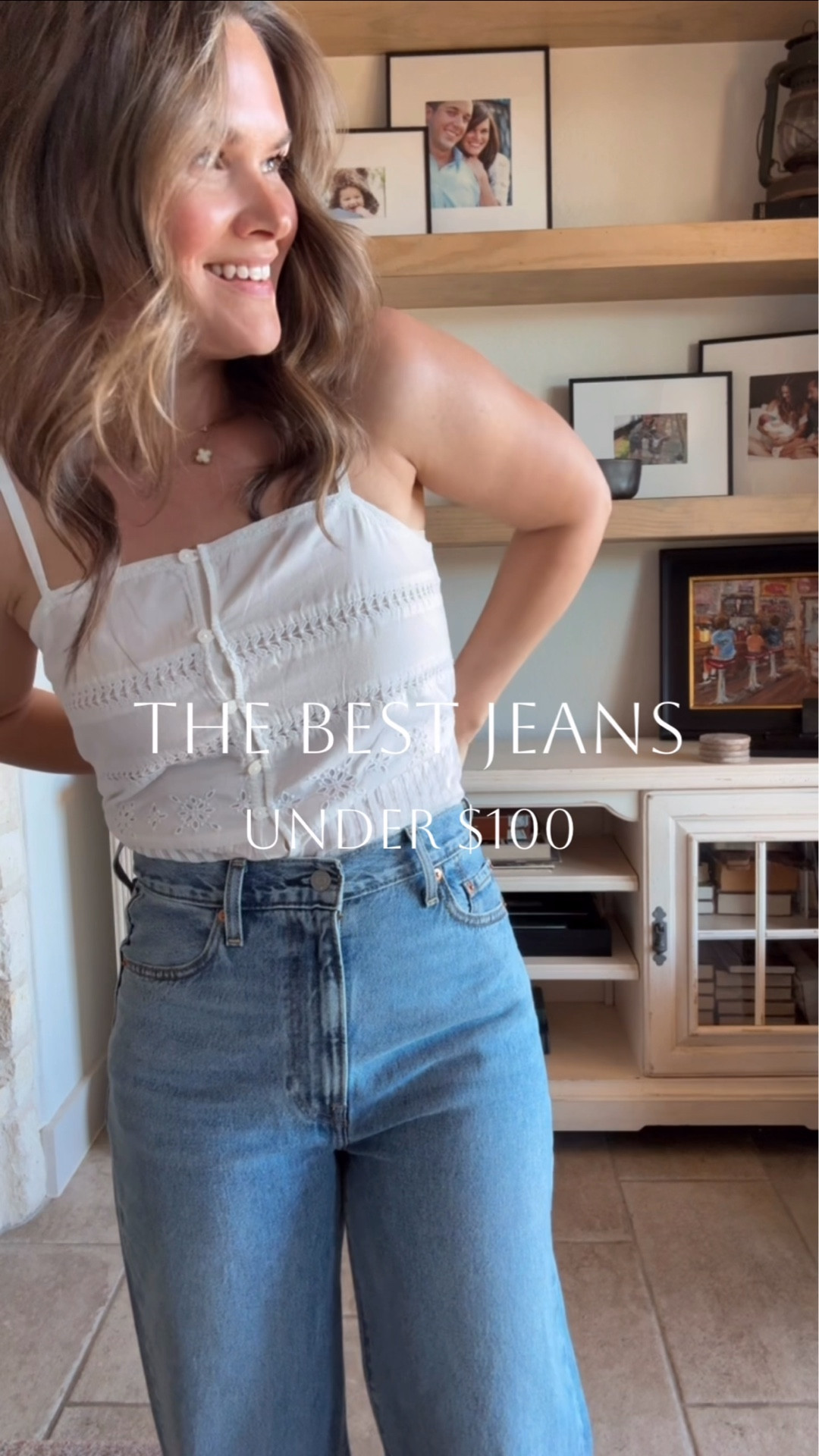 Comment “JEANS PLEASE” for links. A true fit jean that actually flatters. On Major sale!  These Levi’s jeans lift the booty, smooth the waist, and make your legs look long — plus they come in lengths and multiple washes.
Structured, flattering, and worth the hype. Thank me later😘
#jeans 

#LTKSaleAlert #LTKgrwm #LTKootd
