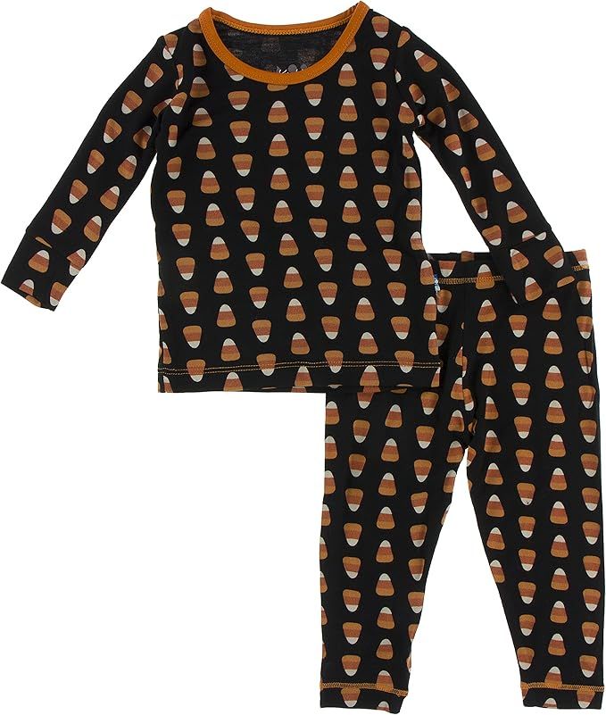 KicKee Pants Halloween Celebrations Pajama Set, Long Sleeve, Long Pants, Snug Fit Pajamas | Amazon (US)