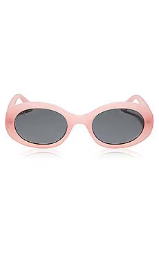 dime optics X Meredith Duxbury Duxbury Sunglasses in Cotton Candy Pink And Grey from Revolve.com | Revolve Clothing (Global)