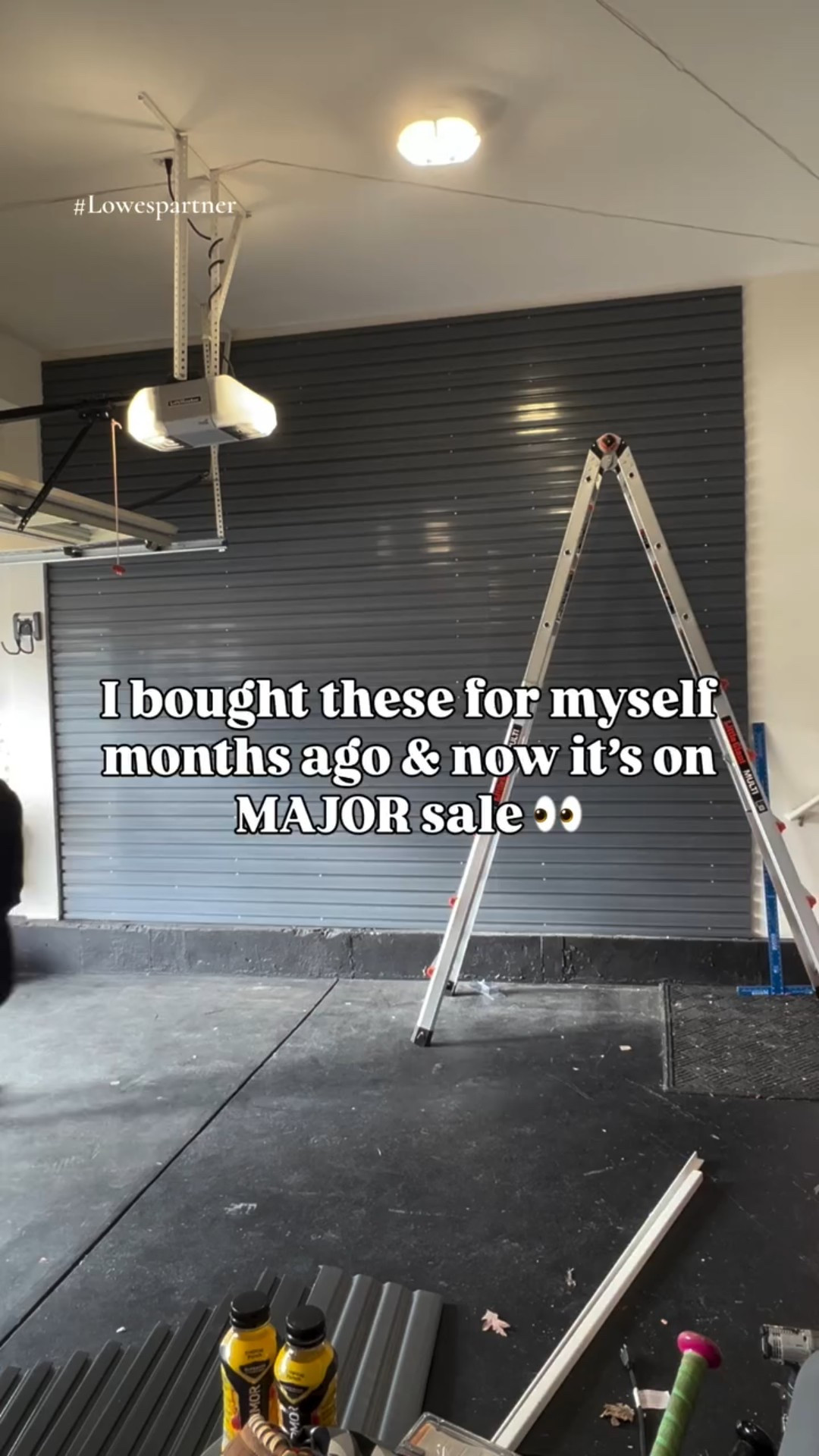 #ad | I’ve rounded up all my favorite Lowe’s purchases from this year that literally made my life WAY EASIER and MORE FUNCTIONAL ‼️ Comment the word SHOP for the links to these deals to be sent directly to you ❤️ 

Some things you should probably know about each:
✨The ladder — it can be set up in different configurations that suit the project at hand — use in an A frame, extension, staircase or 90 degree wall ladder. Simply lock it into place 🤯oh annnnnd It stores EASILY. 

✨Permanent lights — our have been up for over a year now 😍 and they still look as good as new . Holiday decorating is simple now. And when it’s not a holiday — we just have it a warm white ! 

✨Yellow & Black totes — are HEAVY DUTY which means they are sturdy enough to stack them without worrying! They also fit ALOT because of the “almost” rectangle 90 degree design ! 

✨ The garage opener swap — this is a super quiet option and connects to an app in your phone. We can see if the garage door was left open, if it does open or close for someone and just overall security of the area !

✨ 50/50 Garage Ready Fridge / Freezer — my FAVORITE of them all. We can change it to be all freezer …. Or all fridge …. Or half and half ! Perfect for us mamas who need all the space ! 

✨ Garage door remote opener — another security feature because of the recording but it also allows you to open the garage remotely for guests. 

✨ 2 Way easy load LG DRYER and Turbowash Washer — connects to your phone — which obviously means no more forgotten laundry 😂

These are all apart of the Early Black Friday Deals at Lowe’s — happening now until November 26, 2025 ! ⚡️

Comment SHOP and I’ll send you the links 🛒 

Follow @alwaysakozyhome for more ❤️

@loweshomeimprovement #lowespartner #lowesproject #affiliatelink #earlydeals

#LTKSaleAlert #LTKFamily #LTKHome