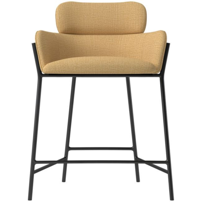 Azalea Nomad Caramel Counter Stool | CB2