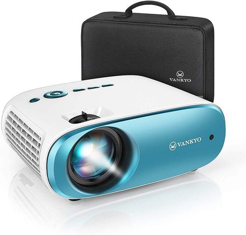 Vankyo - Cinemango 100 Mini 720P HD Projector - Blue | Best Buy U.S.