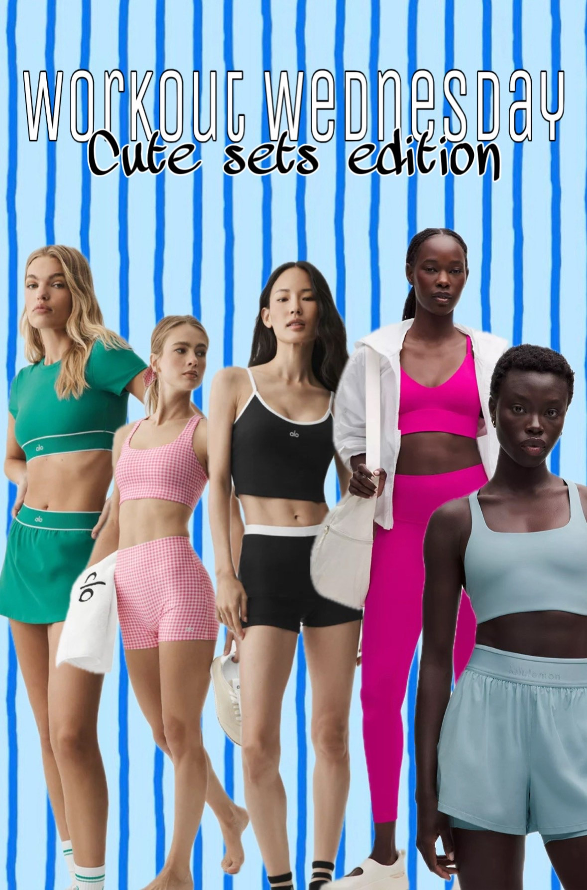 Workout Wednesday 🏋🏼‍♀️
Ft @Alo Yoga & @lululemon with cute but also high quality so you can enjoy your workout or motivate yourself with a cute outfit to hit the gym! 🤍

 these matching activewear sets are perfect for the gym, Pilates, hot girl walks, running errands, and everyday athleisure. If you’re looking for flattering leggings, supportive sports bras, buttery-soft fabrics, and comfortable workout outfits, these are some of my go-to picks. Save this for your next activewear haul! ✨

#GymSets #WorkoutOutfit #Activewear #Alo #Lululemon #Athleisure #PilatesOutfit #GymStyle #FitnessFashion #WorkoutWear #GymGirl #MatchingSet #FitnessFinds #AestheticLifestyle #AmazonFinds #LTKCreator #FitnessEssentials #LegDay #WellnessJourney #OOTD

#LTKfitnessgoals #LTKootd #LTKActive
