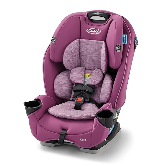 Graco Slimfit 3-in-1 Convertible Car Seat, Space Saving Design, Forward & Rear-Facing, Highback B... | Amazon (US)
