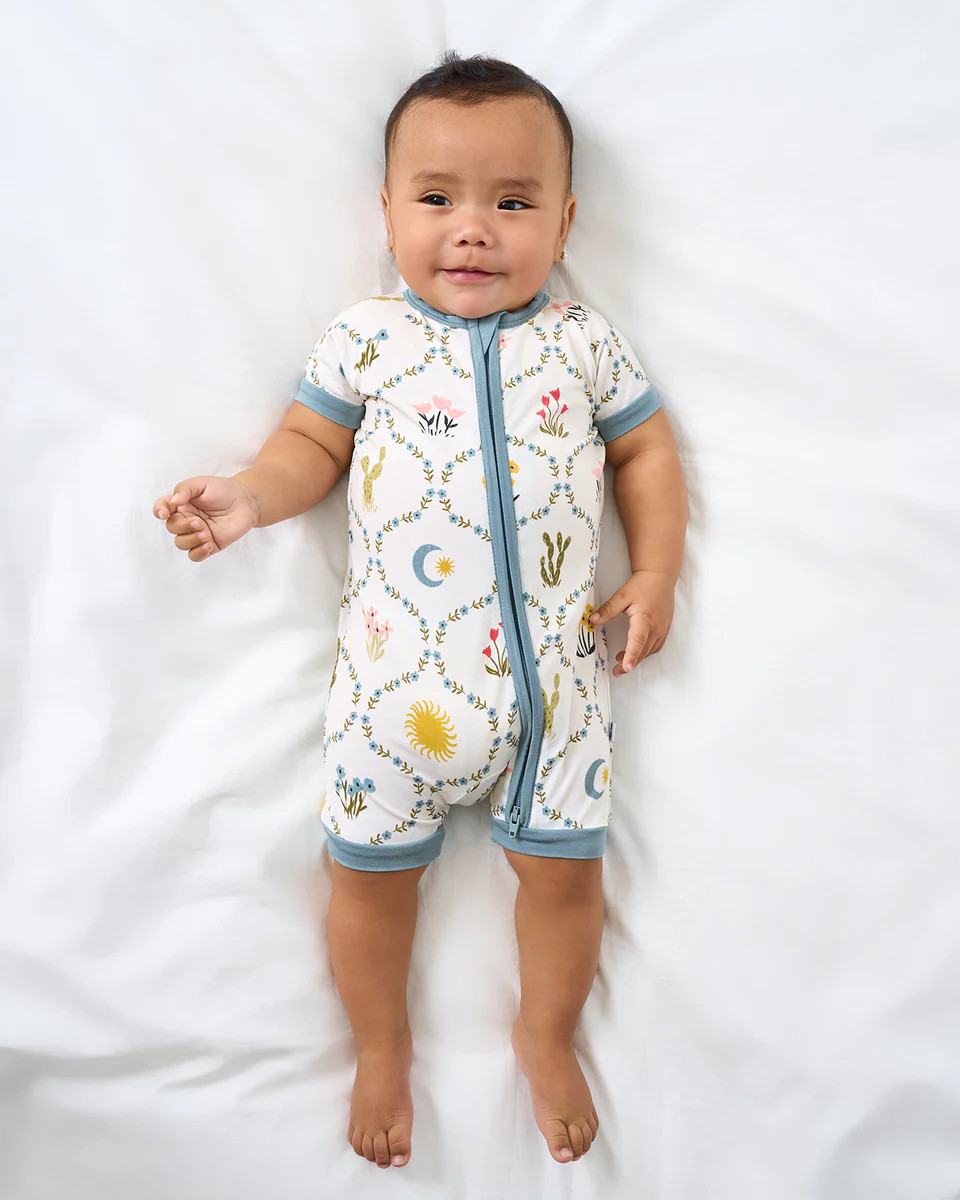 Desert Meadow Shorty Zippy | Little Sleepies