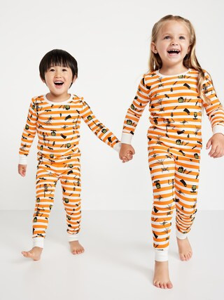 Printed Snug-Fit Pajama Set for Toddler & Baby | Old Navy (US)