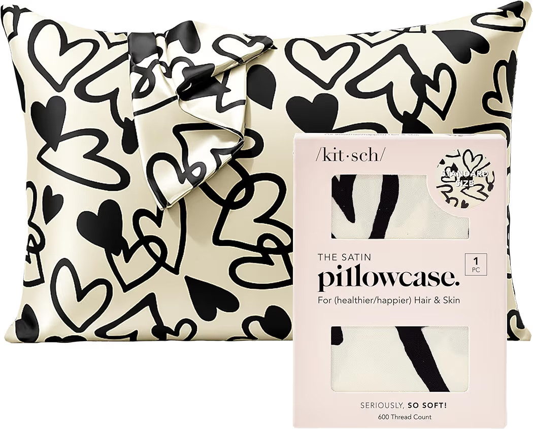 Softer Than Silk Pillow Cases Queen, for Hair & Skin, Smooth and Cooling, Wrinkle-Free, with Zipper | Amazon (US)