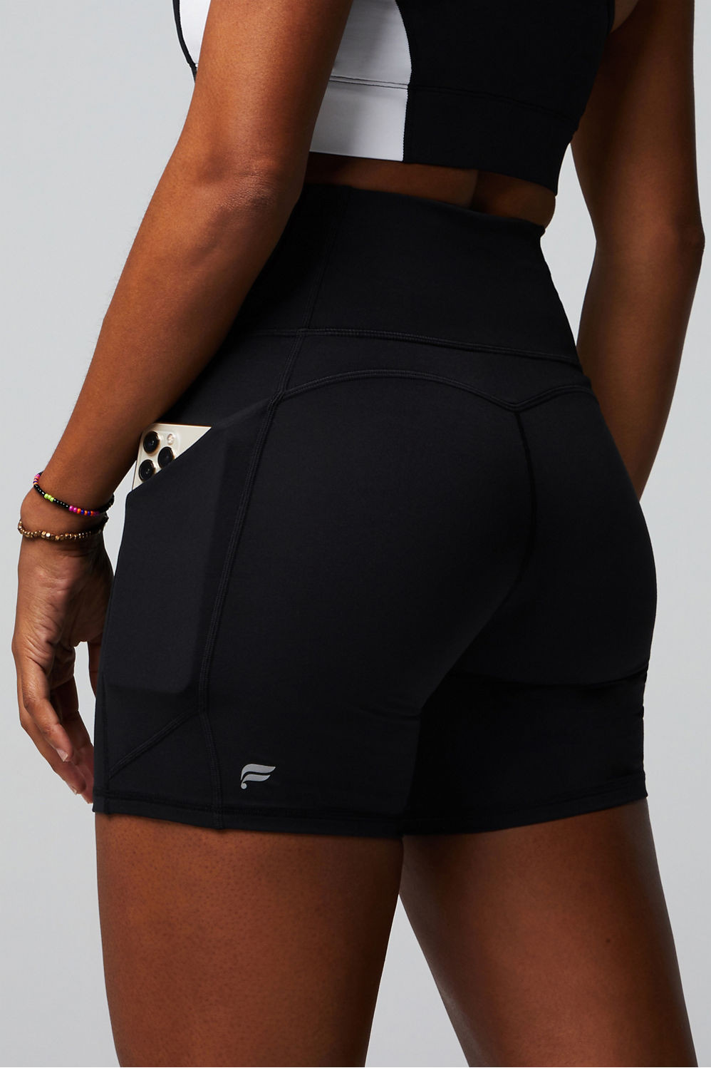 Oasis PureLuxe High-Waisted 6'' Short | Fabletics - North America