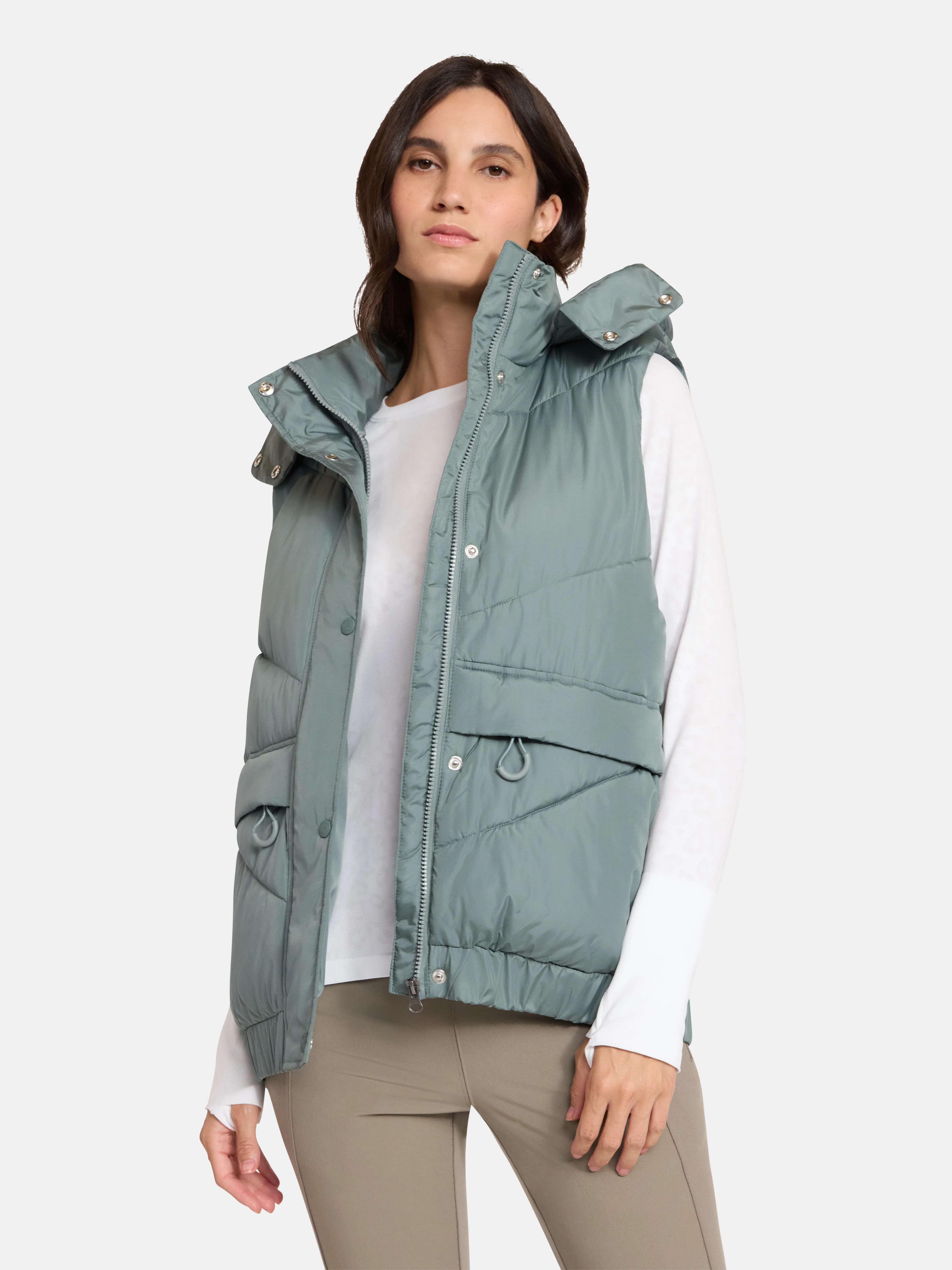 Ozark Trail Women's and Women's Plus Mid Length Vest, Sizes XS-2X | Walmart (US)