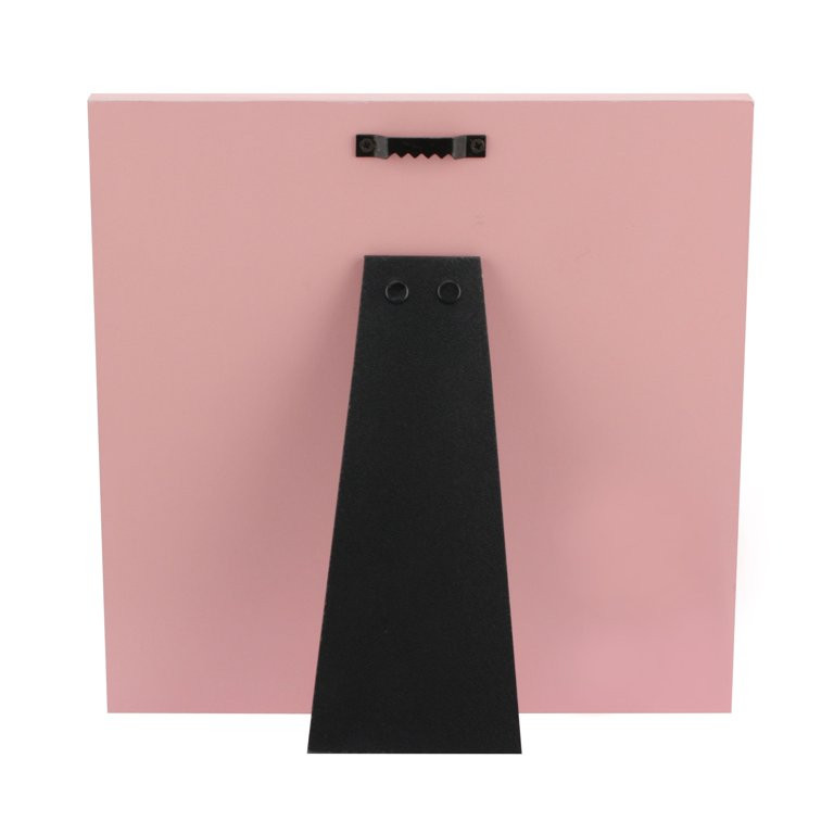 Mainstays 6x4 Square 'We Love Mommy' Wood Wall Hanging Single Clip Photo Frame, Pink | Walmart (US)