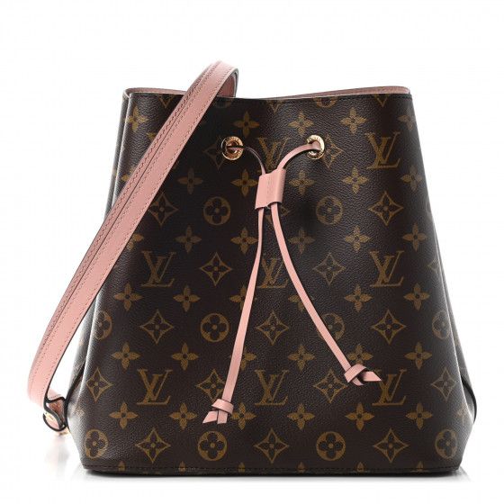 LOUIS VUITTON Monogram Neonoe MM Rose Poudre | Fashionphile