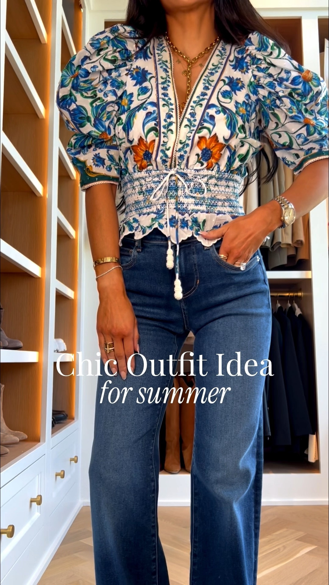 The most flattering jeans that look good on everyone! These Veronica Beard jeans instantly make you look slimmer & taller
Wearing a size 24 - fit TTS 
They have the perfect amount of stretch to maintain their shape 
Gucci necklace
Farm Rio top wearing an XXS on sale now use code MIA20

Summer outfit ideas, vacation top, flattering denim, wide leg jeans

#LTKmomlife #LTKSaleAlert #LTKOver40