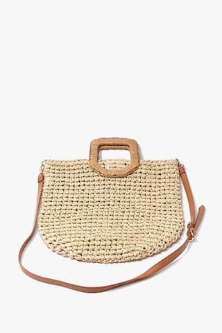 Basket-Woven Tote Bag | Forever 21 (US)