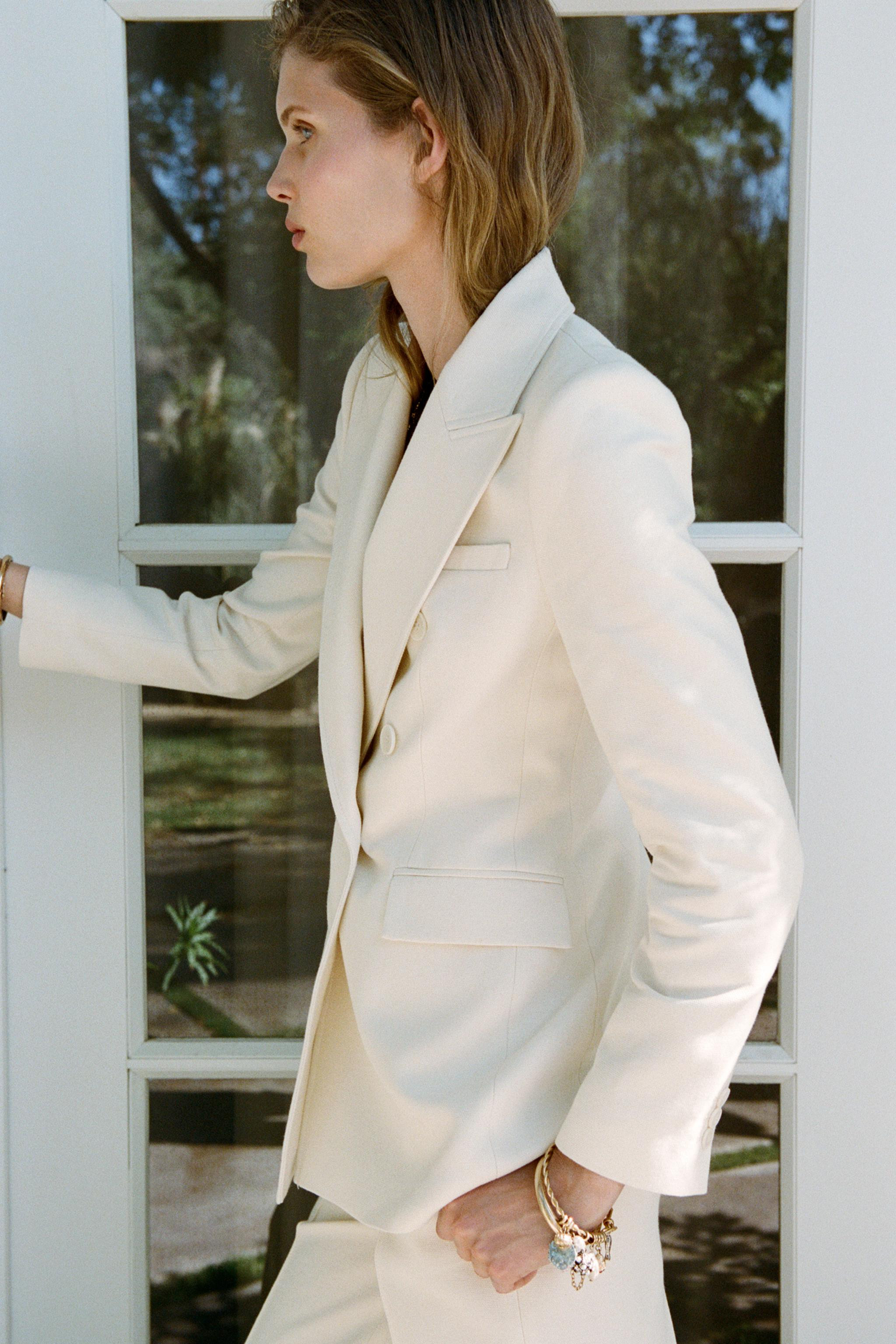 DOUBLE BREASTED LONG BLAZER | Zara US