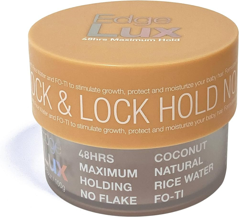 Edge Lux Edge Control Wax 48 Hour Maximum Hold No Flaking Natural Ingredients Scented Conditionin... | Amazon (US)