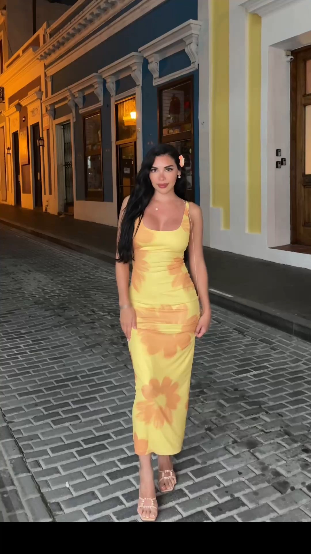 Amber Splendour Mesh Maxi from Hello Molly