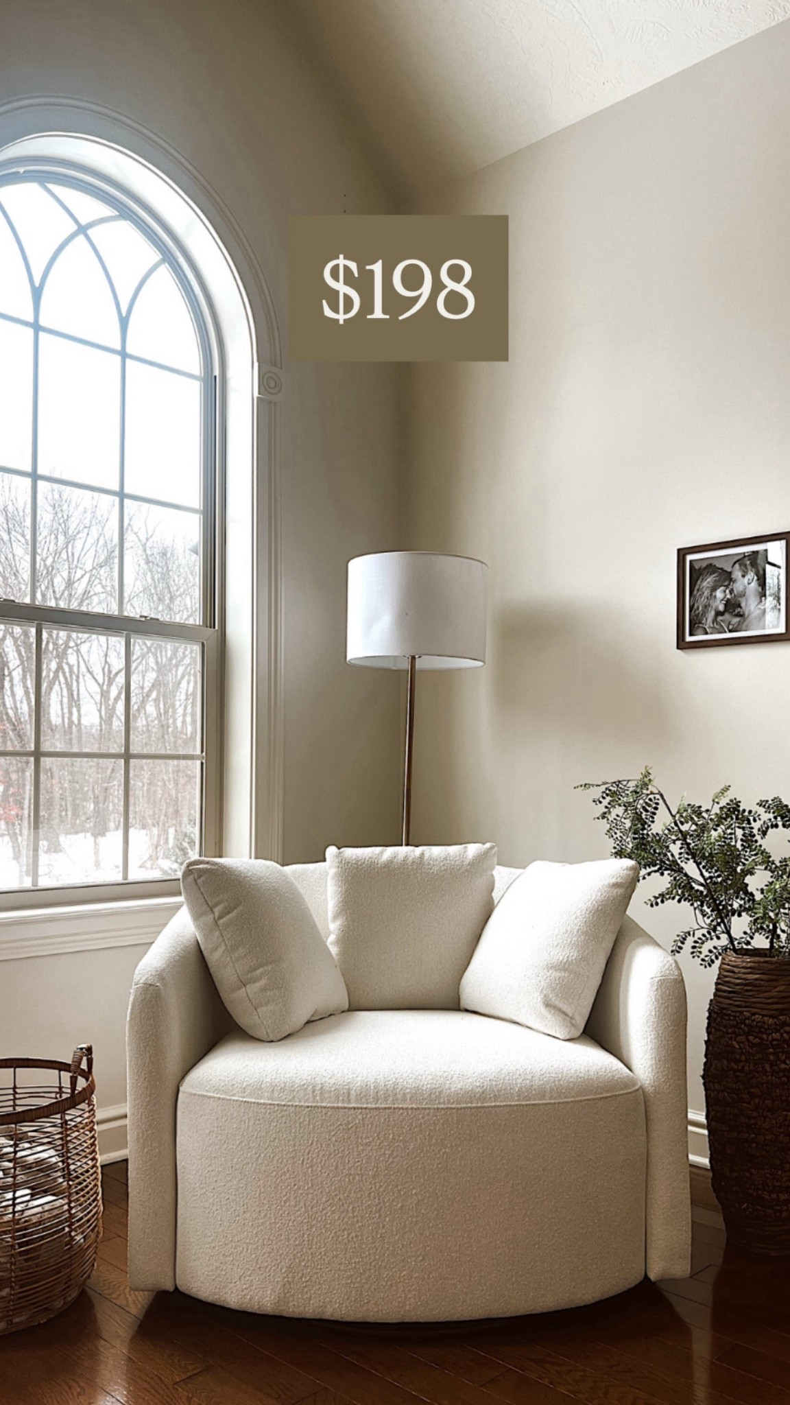 $198 compared to a similar design style that goes for between $1200 and $1700. I. Love. This. Chair. 

Cyber Monday / home / Walmart / swivel chair

#LTKHome #LTKCyberWeek #LTKHoliday