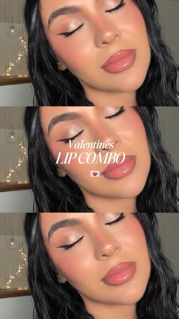 A lip combo to try for Valentine’s Day 💘
@lauramercier brown tulle lip liner (code sellam25)
@charlottetilbury iconic nude lip liner 
@maccosmetics creme de nude lipstick
@clarinsusa lip oil 04 

#makeupartist #makeup #makeupideas #makeupoftheday #lipcombo
