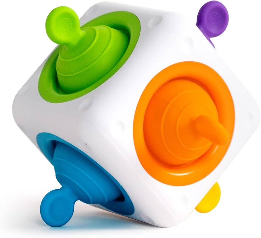Fat Brain Toys Tugl Cube - Popping Fidget Cube for Toddlers, Kids, Teens, Adults | Amazon (US)