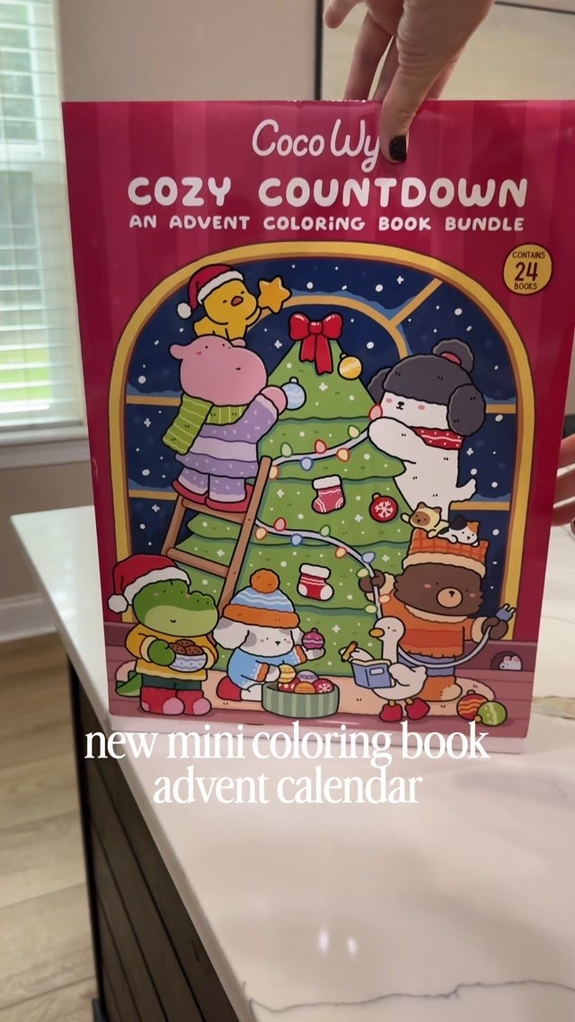 New mini coloring book advent calendar, open a cute mini Christmas coloring book every day until Christmas! 🎄 Follow + comment “SHOP” for a link! (make sure you’re following to receive it) ✨ & if you love Holiday finds and gift ideas, follow along for more! 

#Targetpartner #ltk  #targetstyle #shoppingvlog #newattarget