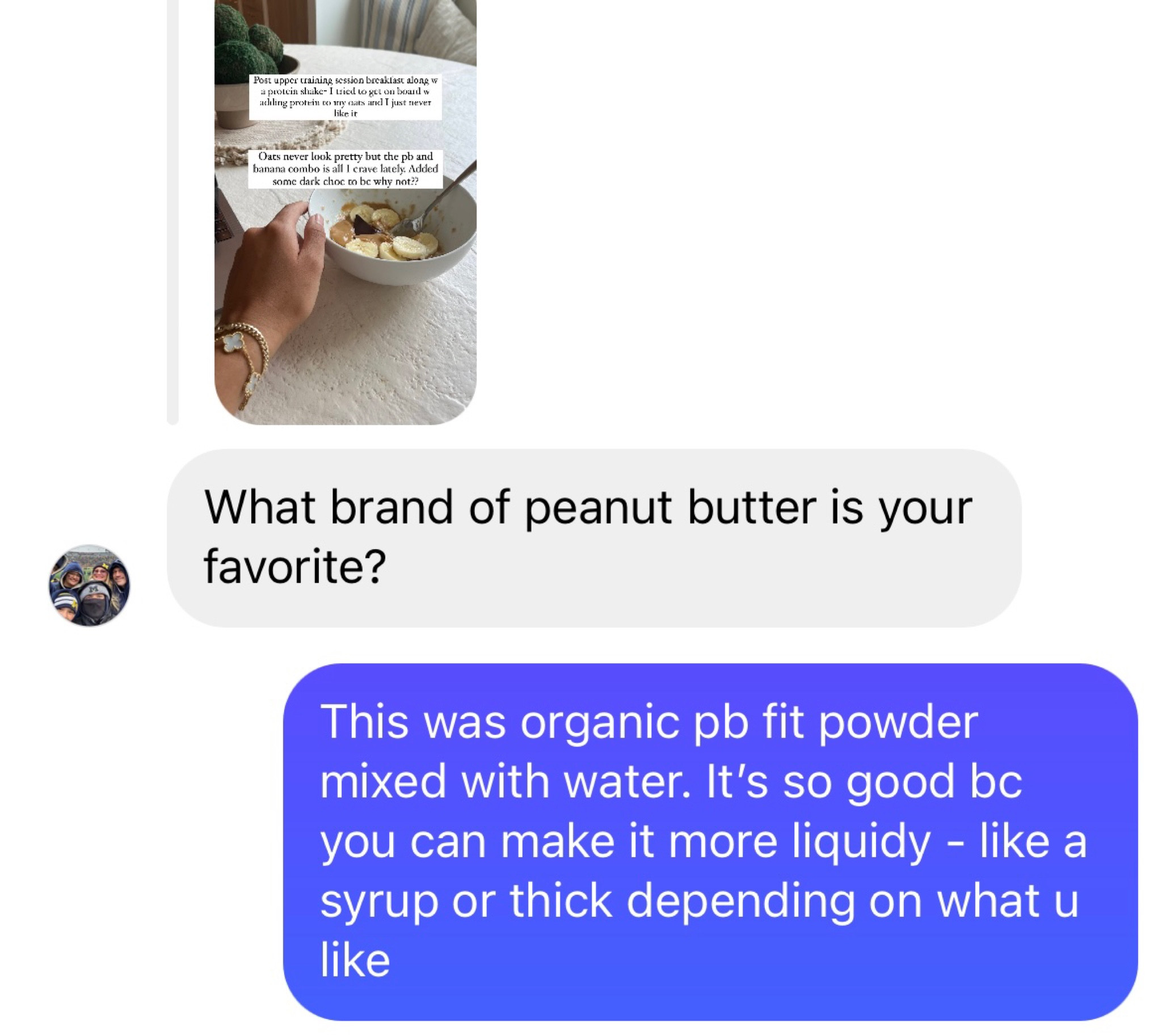 Post workout breakfast