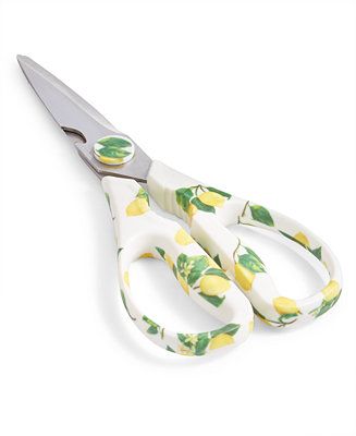 Martha Stewart Collection Hello Sunshine Lemon-Print Kitchen Shears, Created for Macy's & Reviews... | Macys (US)