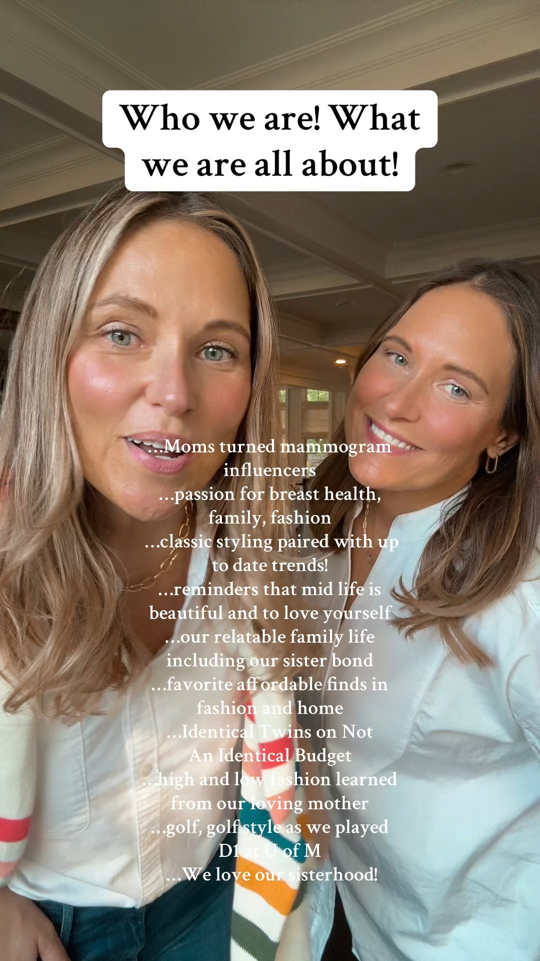 Just a little about us and our passions! Love yourself and wear what you want!

To subscribe to our website for exclusive info, early access to popular items before they sell out and a newsletter use link below:


Don’t forget to follow us @tandttwintalk

#over50style #over40style #over30style #over60style #fashion #ootd #classicstyle #whattowear #howtostyle #midsizestyle #preppystyle #classicstyle #fashionfinds


#LTKWatchNow #LTKMidsize #LTKOver40