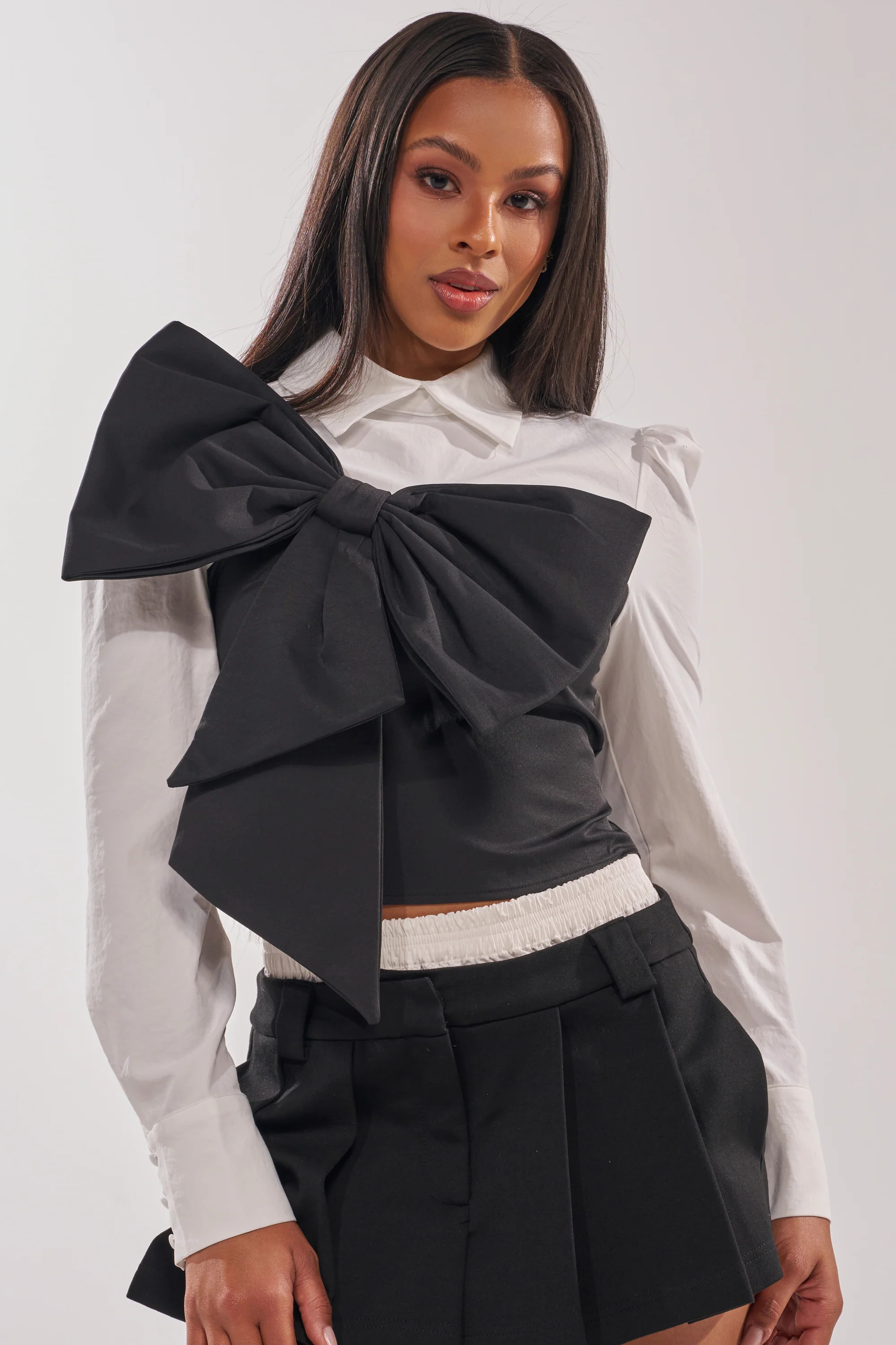 JACQUELINE POPLIN BLOUSE | AKIRA